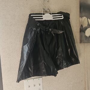High Waist Black Women's Shorts